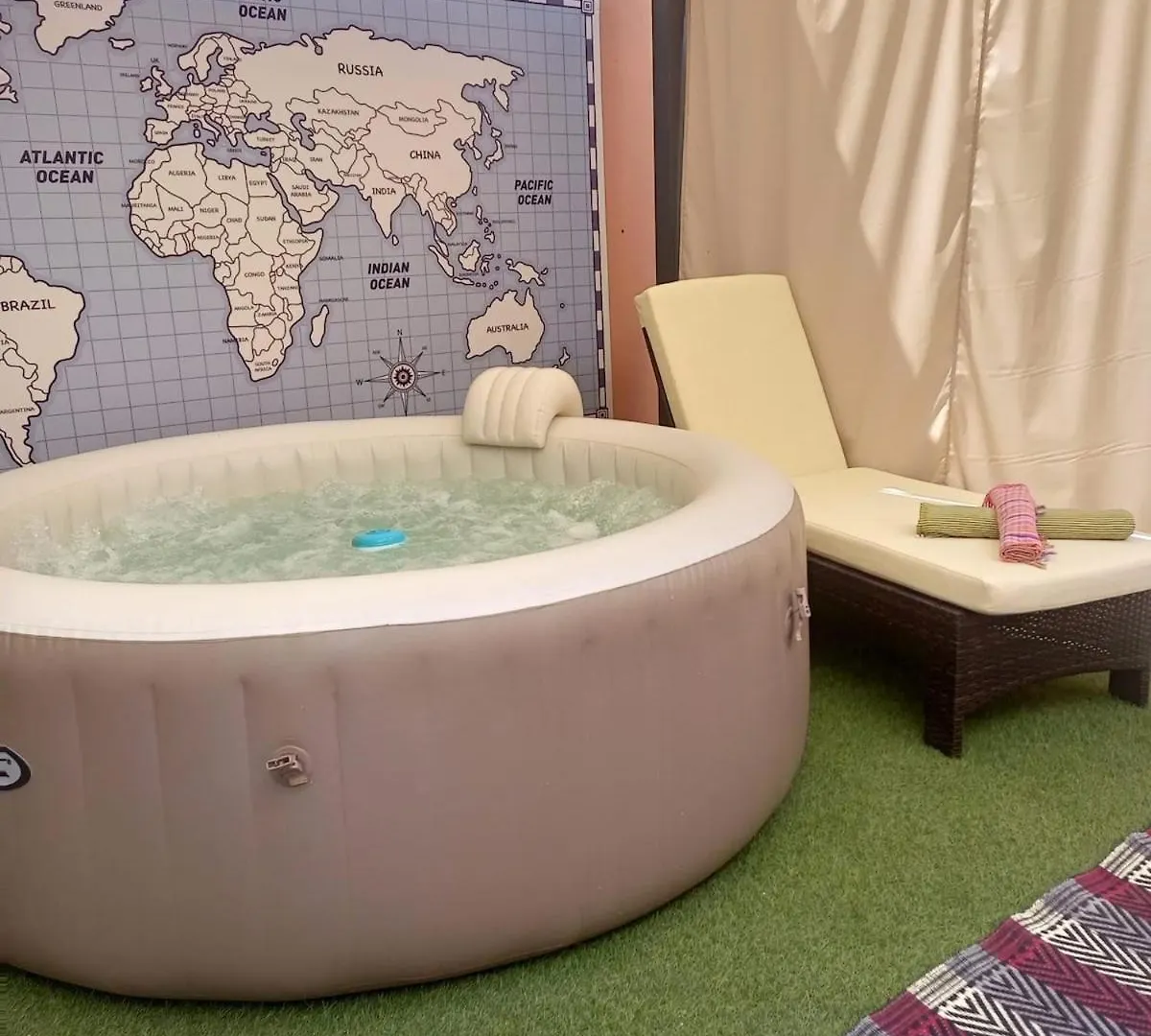 아가디르 Havre De Paix Avec Grande Terrasse Et Un Jacuzzi Prive 아파트 모로코
